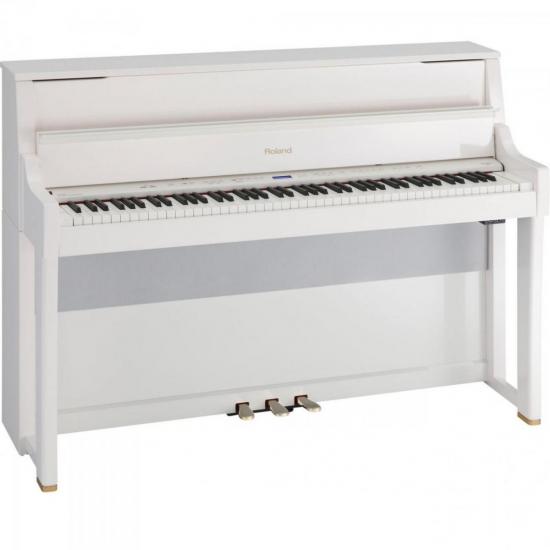 Estante Roland para Piano Digital KSC62 PW por 0,00 à vista no boleto/pix ou parcele em até 1x sem juros. Compre na loja Mundomax!
