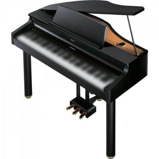 Estante Roland para Piano Digital KSG03 Preta por 0,00 à vista no boleto/pix ou parcele em até 1x sem juros. Compre na loja Mundomax!