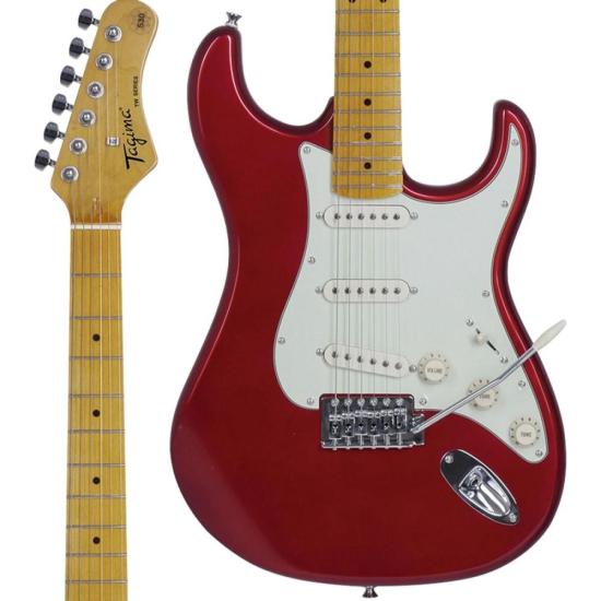 Guitarra Tagima TG-530 Woodstock Vermelha por 1.199,00 à vista no boleto/pix ou parcele em até 12x sem juros. Compre na loja Mundomax!