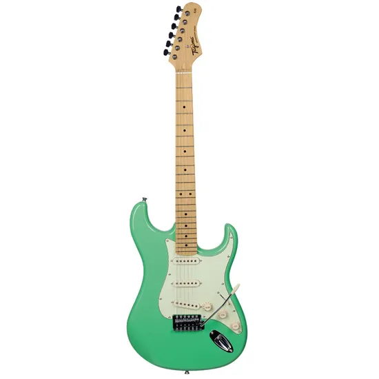Guitarra Tagima TG-530 Woodstock Verde por 0,00 à vista no boleto/pix ou parcele em até 1x sem juros. Compre na loja Mundomax!
