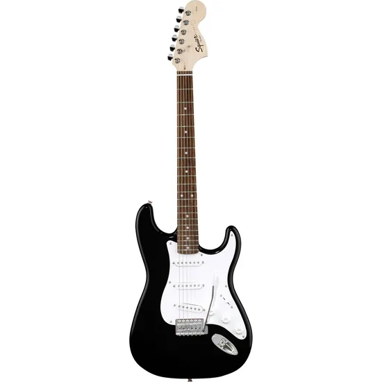 Guitarra FENDER Affinity Stratocaster RW506 Preta SQUIER por 2.000,90 à vista no boleto/pix ou parcele em até 12x sem juros. Compre na loja Mundomax!