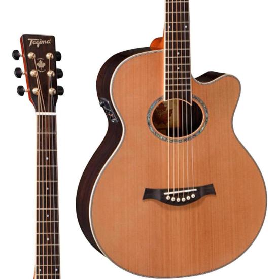 Violão TAGIMA Elétrico Aço Canadá Montreal Natural por 2.041,99 à vista no boleto/pix ou parcele em até 12x sem juros. Compre na loja Mundomax!