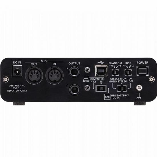 Interface de Áudio USB MIDI UA-22 Preto ROLAND por 0,00 à vista no boleto/pix ou parcele em até 1x sem juros. Compre na loja Mundomax!