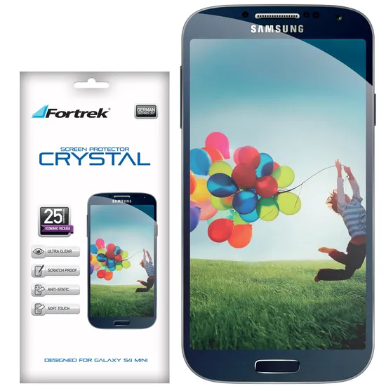 Película Protetora para Samsung Galaxy S4 Mini GSP-104E Crystal FORTREK (53527)