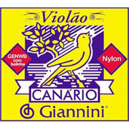 Corda Para Violão 4ª Ré Com Bolinha GENWB Série Canário Giannini 12 und por 55,00 à vista no boleto/pix ou parcele em até 2x sem juros. Compre na loja Mundomax!