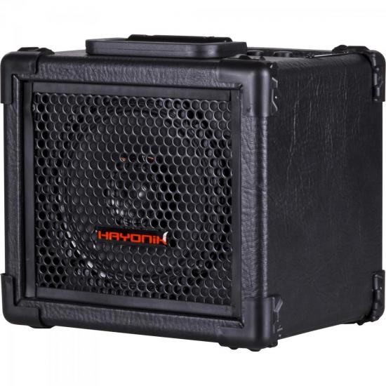 Caixa Multiuso 20W USB com Bateria Interna PLAYER 80 Preta HAYONIK por 0,00 à vista no boleto/pix ou parcele em até 1x sem juros. Compre na loja Mundomax!