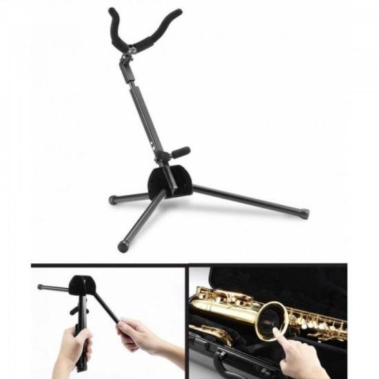 Suporte para Sax Tenor DS432B Preto HERCULES por 240,00 à vista no boleto/pix ou parcele em até 9x sem juros. Compre na loja Mundomax!