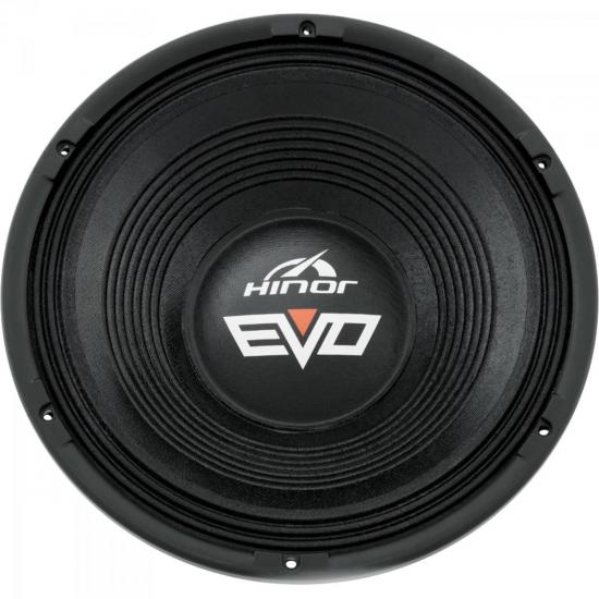 Woofer 15\" 4 Ohms 550 Wrms Evo 550 Preto HINOR por 0,00 à vista no boleto/pix ou parcele em até 1x sem juros. Compre na loja Mundomax!