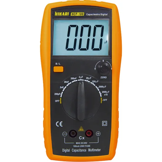 Capacímetro Digital HCP100 Amarelo HIKARI (53727)