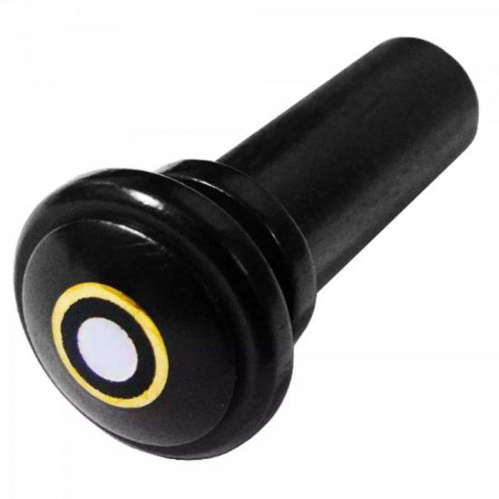 Botão Ébano para Viola TALWAR 16\" com Olho Paris por 14,90 à vista no boleto/pix ou parcele em até 1x sem juros. Compre na loja Mundomax!