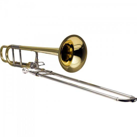 Trombone de Vara Harmonics Tenor BB/F HSL-801L Laqueado por 4.085,91 à vista no boleto/pix ou parcele em até 12x sem juros. Compre na loja Harmonics!
