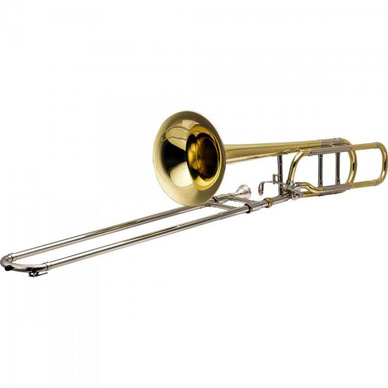 Trombone de Vara Harmonics Tenor BB/F HSL-801L Laqueado por 4.085,91 à vista no boleto/pix ou parcele em até 12x sem juros. Compre na loja Harmonics!