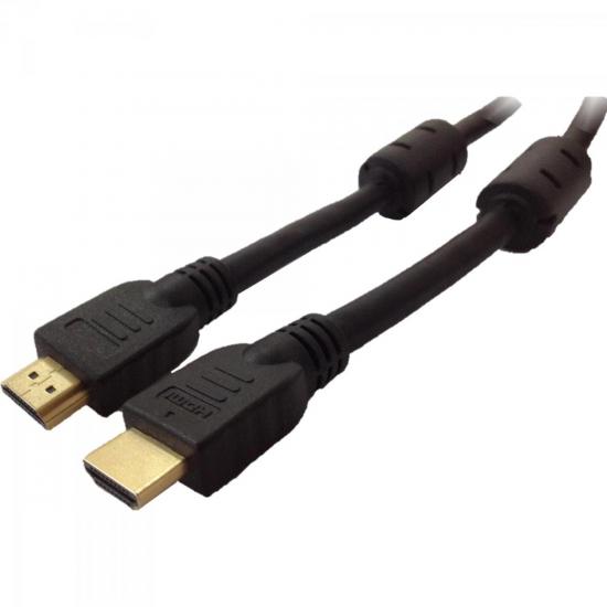 Cabo HDMI x HDMI C/Filtro 1.4 3D 20 MT GENÉRICO por 0,00 à vista no boleto/pix ou parcele em até 1x sem juros. Compre na loja Mundomax!