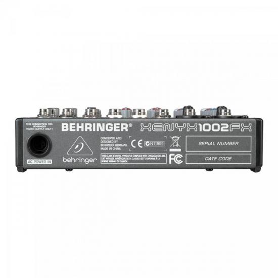 Mesa de Som 10 Canais Xenyx 1002FX BEHRINGER - Mundomax