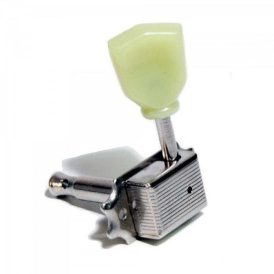 Tarraxa para Guitarra Les Paul AMH06 Cromada/Verde ACOUSTIC por 0,00 à vista no boleto/pix ou parcele em até 1x sem juros. Compre na loja Mundomax!