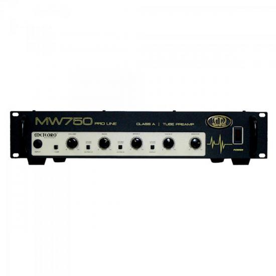 Cabeçote Amplificador Valvulado 750W MW750 Preto METEORO (53863)