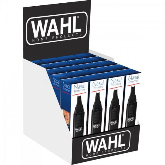Mini Aparador para Nariz e Orelha NASAL TRIMMER Preto WAHL por 0,00 à vista no boleto/pix ou parcele em até 1x sem juros. Compre na loja Mundomax!