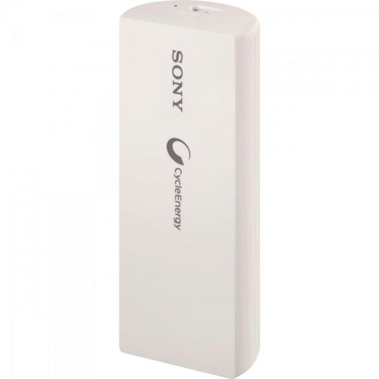 Carregador Portátil USB 2800mAh CP-V3 Branco SONY por 0,00 à vista no boleto/pix ou parcele em até 1x sem juros. Compre na loja Mundomax!