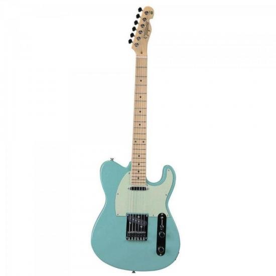 Guitarra TAGIMA T-405 Verde Pastel por 0,00 à vista no boleto/pix ou parcele em até 1x sem juros. Compre na loja Mundomax!