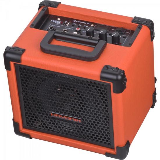 Caixa Multiuso 20W USB PLAYER 80 Laranja HAYONIK por 0,00 à vista no boleto/pix ou parcele em até 1x sem juros. Compre na loja Mundomax!