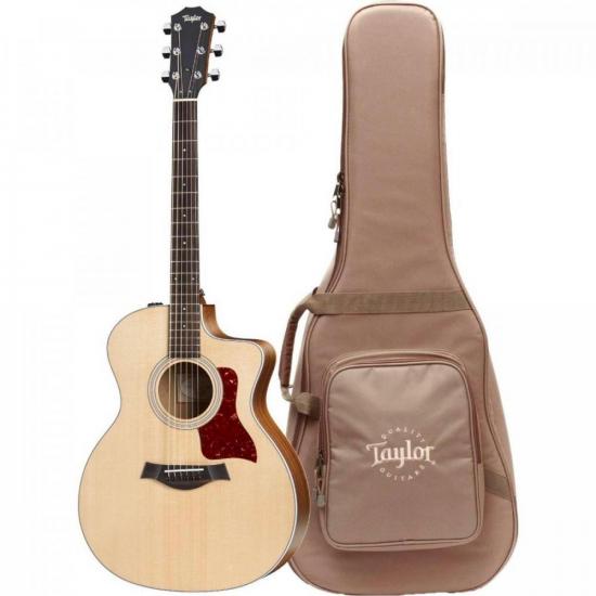 Violão TAYLOR Grand Auditorium Elétrico Aço 214-CE Natural por 0,00 à vista no boleto/pix ou parcele em até 1x sem juros. Compre na loja Mundomax!