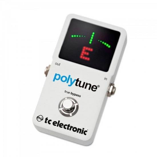 Pedal Guitarra POLYTUNE 2 TC ELETRONIC por 0,00 à vista no boleto/pix ou parcele em até 1x sem juros. Compre na loja Mundomax!