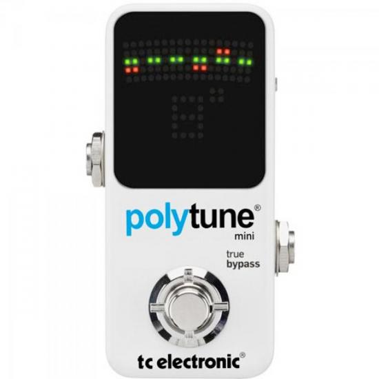 Pedal Guitarra POLYTUNE MINI TC ELETRONIC por 0,00 à vista no boleto/pix ou parcele em até 1x sem juros. Compre na loja Mundomax!