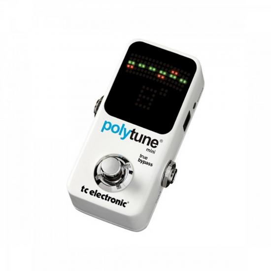 Pedal Guitarra POLYTUNE MINI TC ELETRONIC por 0,00 à vista no boleto/pix ou parcele em até 1x sem juros. Compre na loja Mundomax!