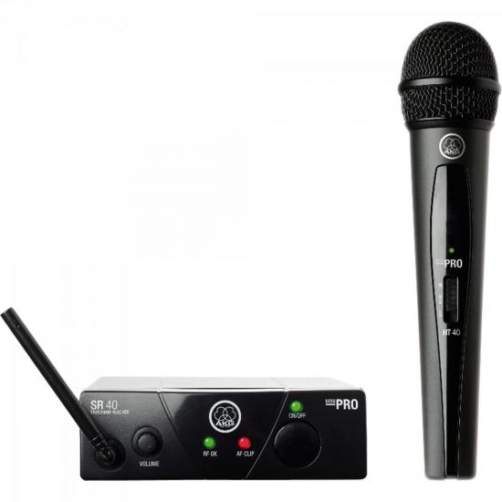 Microfone WMS 40 Mini Vocal A Preto AKG (54022)