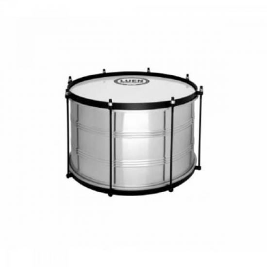 Surdo 45X14\" ARO CHAPA ALUMÍNIO Cromado LUEN por 0,00 à vista no boleto/pix ou parcele em até 1x sem juros. Compre na loja Mundomax!