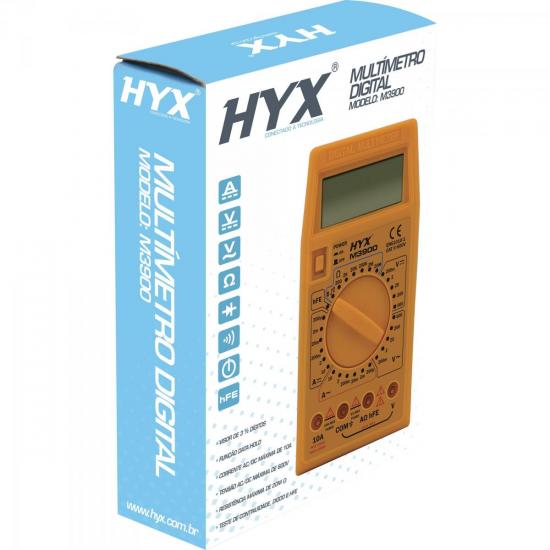 Multímetro Digital M3900 HYX por 0,00 à vista no boleto/pix ou parcele em até 1x sem juros. Compre na loja Mundomax!