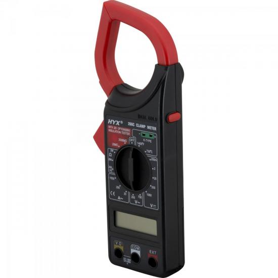Alicate Amperímetro 266C Preto HYX por 0,00 à vista no boleto/pix ou parcele em até 1x sem juros. Compre na loja Mundomax!