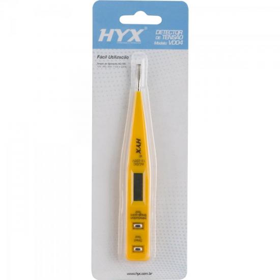 Detector e Medidor de Tensão VD4 Amarelo HYX por 0,00 à vista no boleto/pix ou parcele em até 1x sem juros. Compre na loja Mundomax!