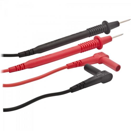 Ponta de Prova CAT III 1000V 20A/30s TL08 Preto/Vermelho HYX por 0,00 à vista no boleto/pix ou parcele em até 1x sem juros. Compre na loja Mundomax!