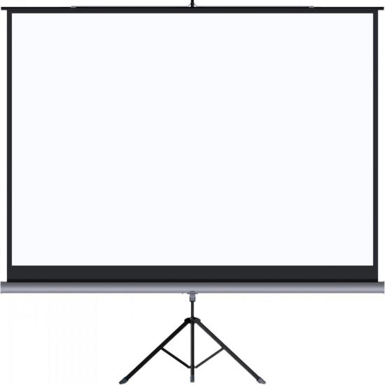 Tela Retratil com Tripé Série A 2,10m X 1,50m 4:3 TTM100VA TES por 0,00 à vista no boleto/pix ou parcele em até 1x sem juros. Compre na loja Mundomax!