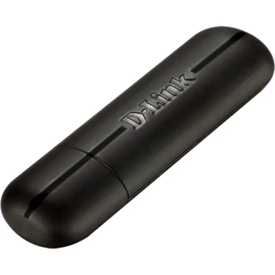 Adaptador Wireless USB 150Mbps DWA-123 Preto D-LINK (54195)