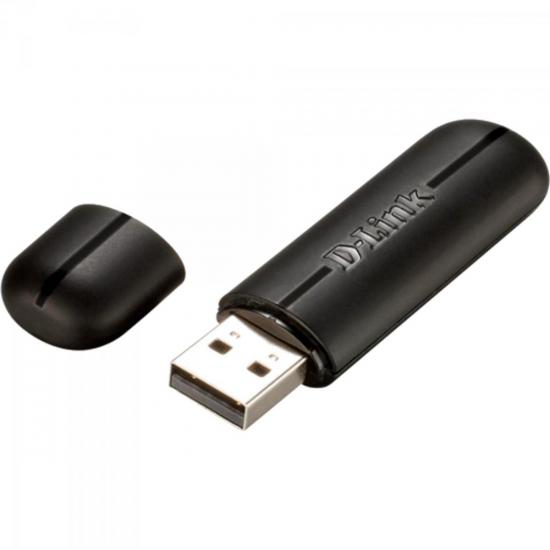 Adaptador Wireless USB 150Mbps DWA-123 Preto D-LINK por 0,00 à vista no boleto/pix ou parcele em até 1x sem juros. Compre na loja Mundomax!