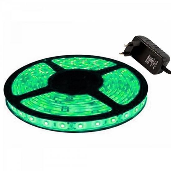 Fita Led 5m 3528 Verde ALLTECH por 0,00 à vista no boleto/pix ou parcele em até 1x sem juros. Compre na loja Mundomax!