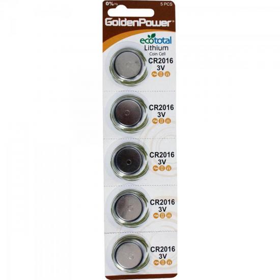 Pilha Moeda CR2016 3V GOLDEN POWER por 5,90 à vista no boleto/pix ou parcele em até 1x sem juros. Compre na loja Mundomax!