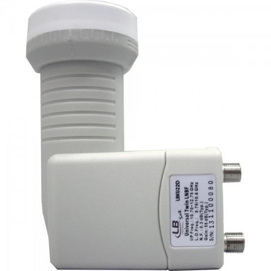 LNBF Duplo Banda KU LBKU22 Branco LBSAT por 0,00 à vista no boleto/pix ou parcele em até 1x sem juros. Compre na loja Mundomax!