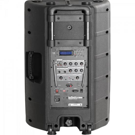 Caixa Acústica Ativa 150W USB/SD/FM com 2 Microfones sem Fio e Bateria por 0,00 à vista no boleto/pix ou parcele em até 1x sem juros. Compre na loja Mundomax!