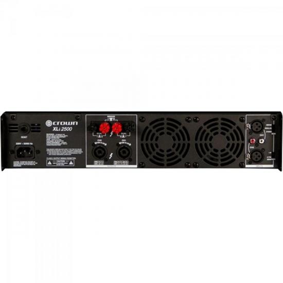 Amplificador XLI2500 1500W RMS 220V Preto CROWN por 0,00 à vista no boleto/pix ou parcele em até 1x sem juros. Compre na loja Mundomax!