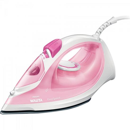 Ferro a Vapor 2000W 220V RI1022/44 Rosa/Branco PHILIPS WALITA por 0,00 à vista no boleto/pix ou parcele em até 1x sem juros. Compre na loja Mundomax!