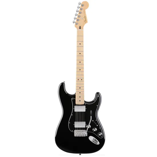 Guitarra FENDER Blacktop Stratocaster HH Preta por 0,00 à vista no boleto/pix ou parcele em até 1x sem juros. Compre na loja Mundomax!