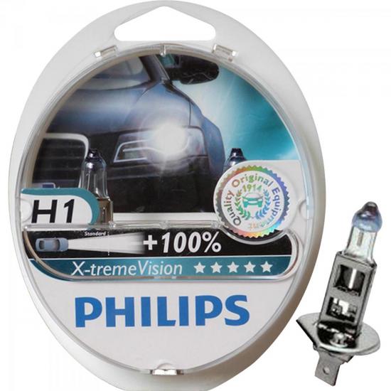 Lâmpada XTREME VISION H1 12V 55W PHILIPS por 0,00 à vista no boleto/pix ou parcele em até 1x sem juros. Compre na loja Mundomax!