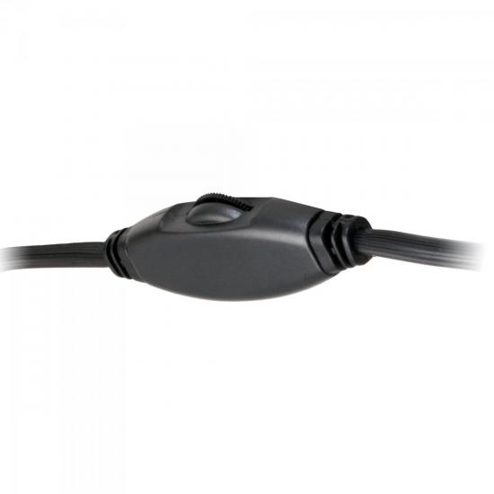 Fone de Ouvido Multimídia HS-309 Preto/Prata FORTREK por 0,00 à vista no boleto/pix ou parcele em até 1x sem juros. Compre na loja Mundomax!