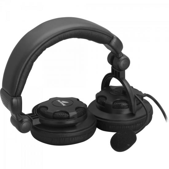 Fone de Ouvido Multimídia HS-311 Preto FORTREK por 0,00 à vista no boleto/pix ou parcele em até 1x sem juros. Compre na loja Mundomax!