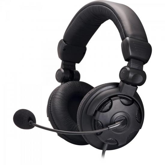 Fone de Ouvido Multimídia HS-311 Preto FORTREK por 0,00 à vista no boleto/pix ou parcele em até 1x sem juros. Compre na loja Mundomax!