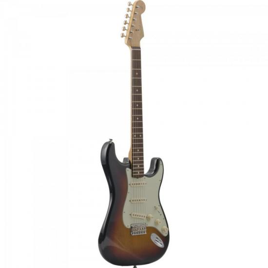 Guitarra FENDER Stratocaster Standard Robert Cray 3 Tons Sunburst por 0,00 à vista no boleto/pix ou parcele em até 1x sem juros. Compre na loja Mundomax!