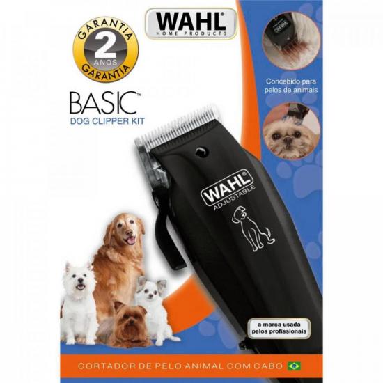 Máquina de Tosa e Acabamento BASIC DOG CLIPPER 220V Preto WAHL por 272,90 à vista no boleto/pix ou parcele em até 10x sem juros. Compre na loja Mundomax!